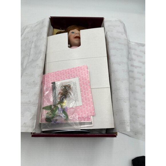 Ashton Drake Galleries 2 Much to Handle "Julie" Porcelain Doll Kathy Hippensteel - Picture 11 of 12